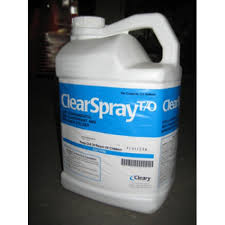clear spray