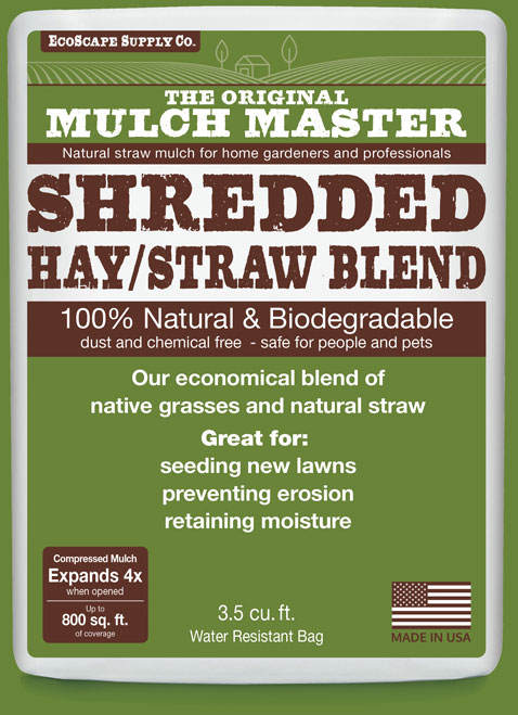 Shredded Hay Straw Blend